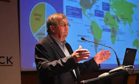 El CEO de Barrick el pasado viernes en San juan