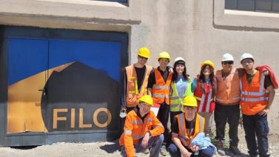 Visita del Colegio del Prado a proyecto minero