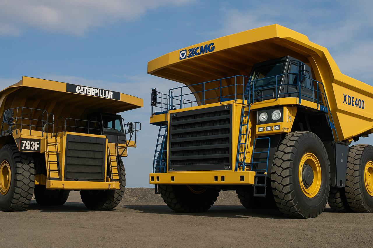 XCMG amenaza el liderazgo mundial de Caterpillar con equipos más tecnológicos, robustos y económicos.