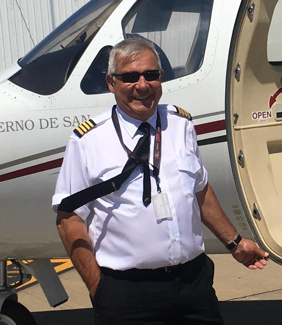 Acero y Roca | Magazine Minero - Con el cielo de testigo: Walter Gallardo, el piloto que voló todo San Juan