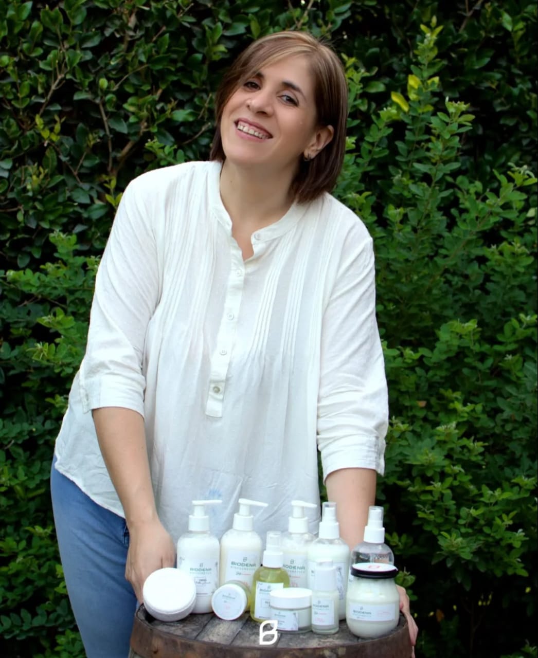 Mariela León, creadora de Biodena Cosmética Natural