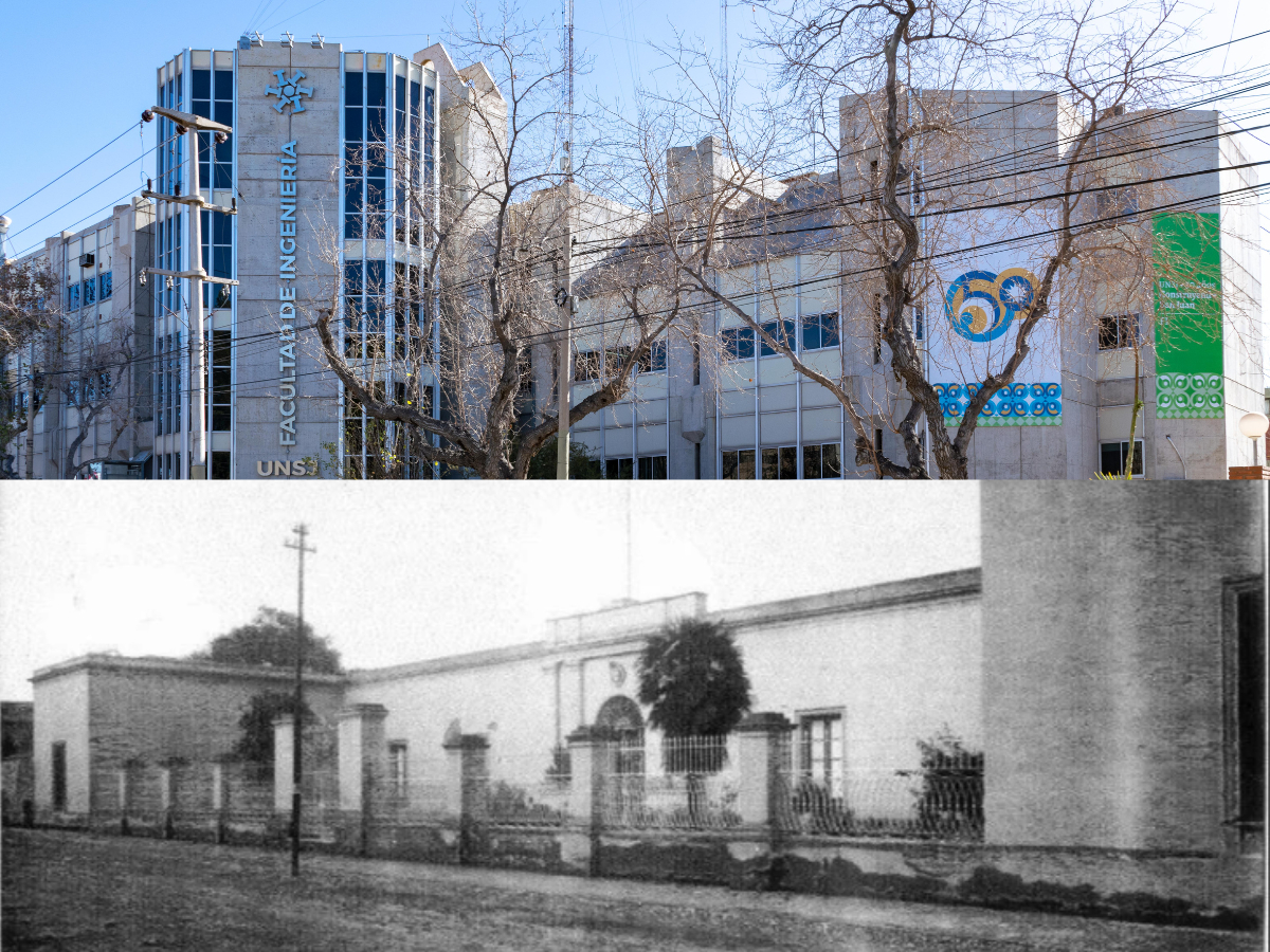 El 9 de diciembre de 1864 se creó el Colegio Nacional de San Juan, cuyos cursos se iniciaron el 16 de marzo de 1865, con el agregado de una clase especial de Mineralogía y el 9 de diciembre de 1871 se creó el Departamento de Minería, anexo al Colegio Nacional, en donde se podía cursar la carrera de Ingeniería de Minas. En 1873 se separa del Colegio Nacional, en 1876 se establece la Escuela Mixta de Ingenieros Civiles y de Minas, y en 1877 comienza a funcionar la Escuela Nacional de Ingenieros de San Juan. El 21 de marzo de 1939 se crea la Universidad Nacional de Cuyo, integrada por: Facultad de Filosofía y Letras (Mendoza) Facultad de Ciencias, integrada por la Escuela de Ciencias Económicas (Mendoza), Escuela de Agronomía (Mendoza) y la Escuela de Ingeniería (San Juan).