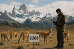 acero y roca. guanaco