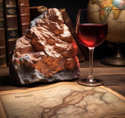 acero y roca. vino