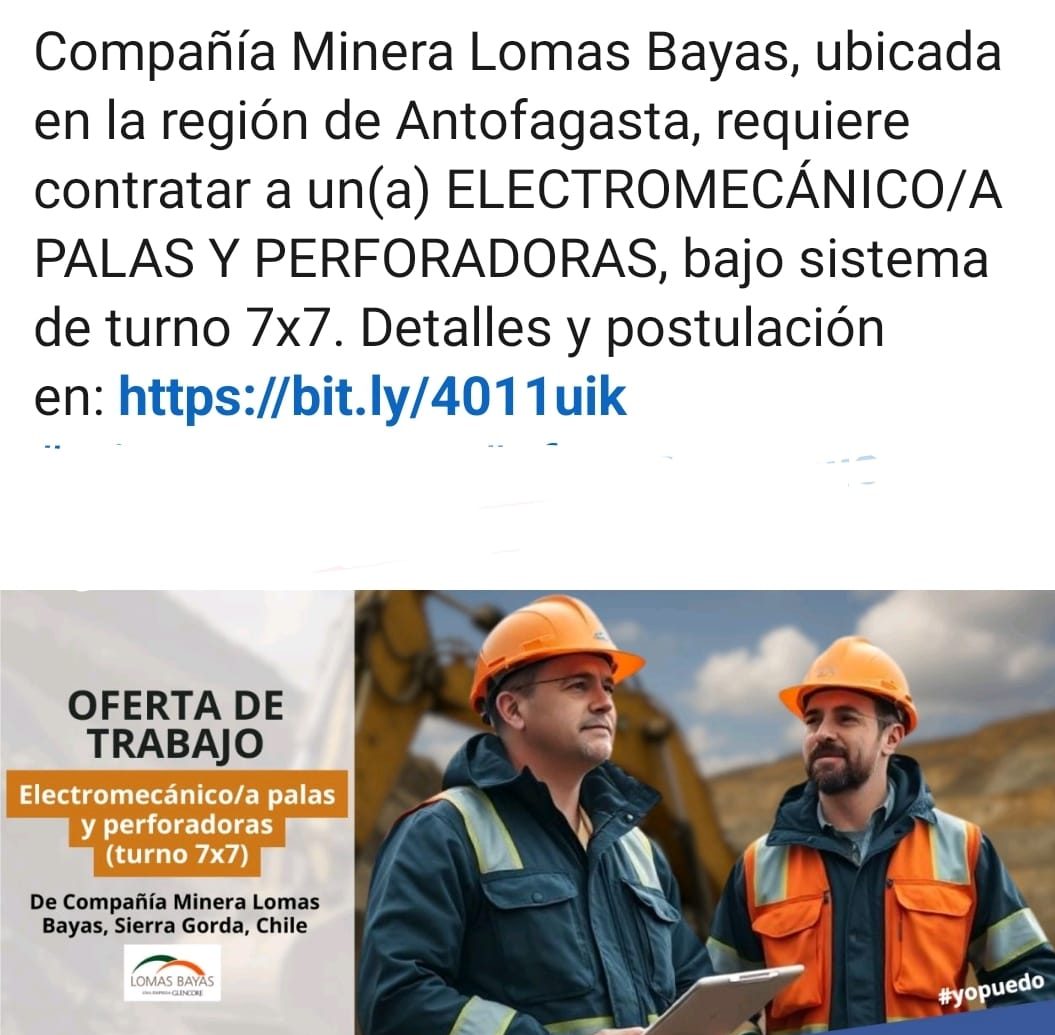 Acero y Roca | Magazine Minero - OFERTAS LABORALES TERCERA SEMANA DE JUNIO