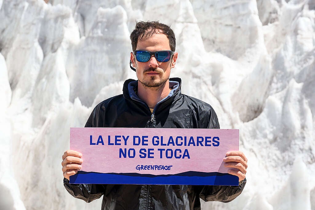 Acero y Roca | Magazine Minero - Greenpeace:  Ley de protección de glaciares en peligro
