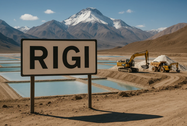 acero y roca. litio
