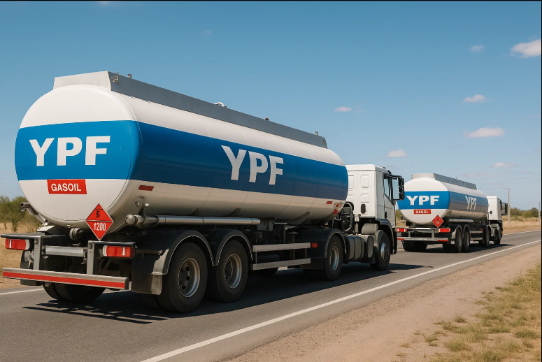 Acero y Roca | Magazine Minero - YPF domina el mercado de gasoil minero para acompañar el cobre y el oro