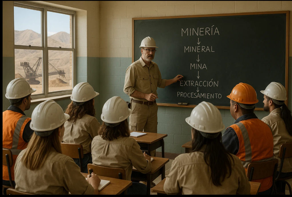 Acero y Roca | Magazine Minero - Aprender en minería: del aula a la faena, el conocimiento que transforma