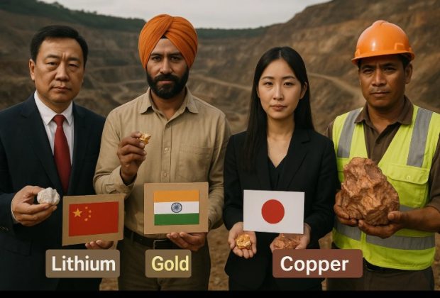 acero y roca. asia