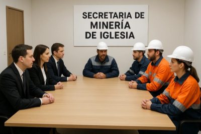 acero y roca. minero