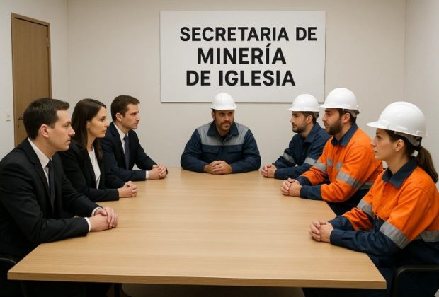 acero y roca. minero