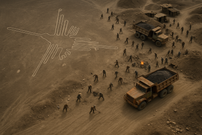 acero y roca.Nasca