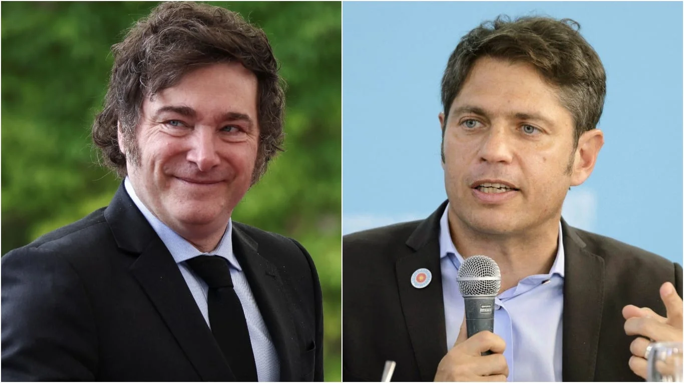 Milei y Kicillof enfrentan políticas contrarias que están repercutiendo en los bonaerenses 