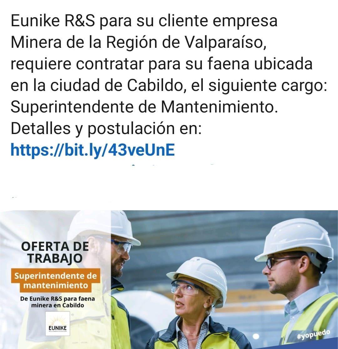 Acero y Roca | Magazine Minero - OFERTAS LABORALES TERCERA SEMANA DE JUNIO