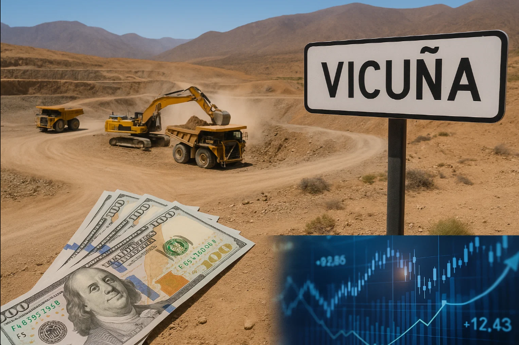 Acero y Roca | Magazine Minero - Vicuña cotiza antes de producir: ¿La minería es también un negocio financiero?