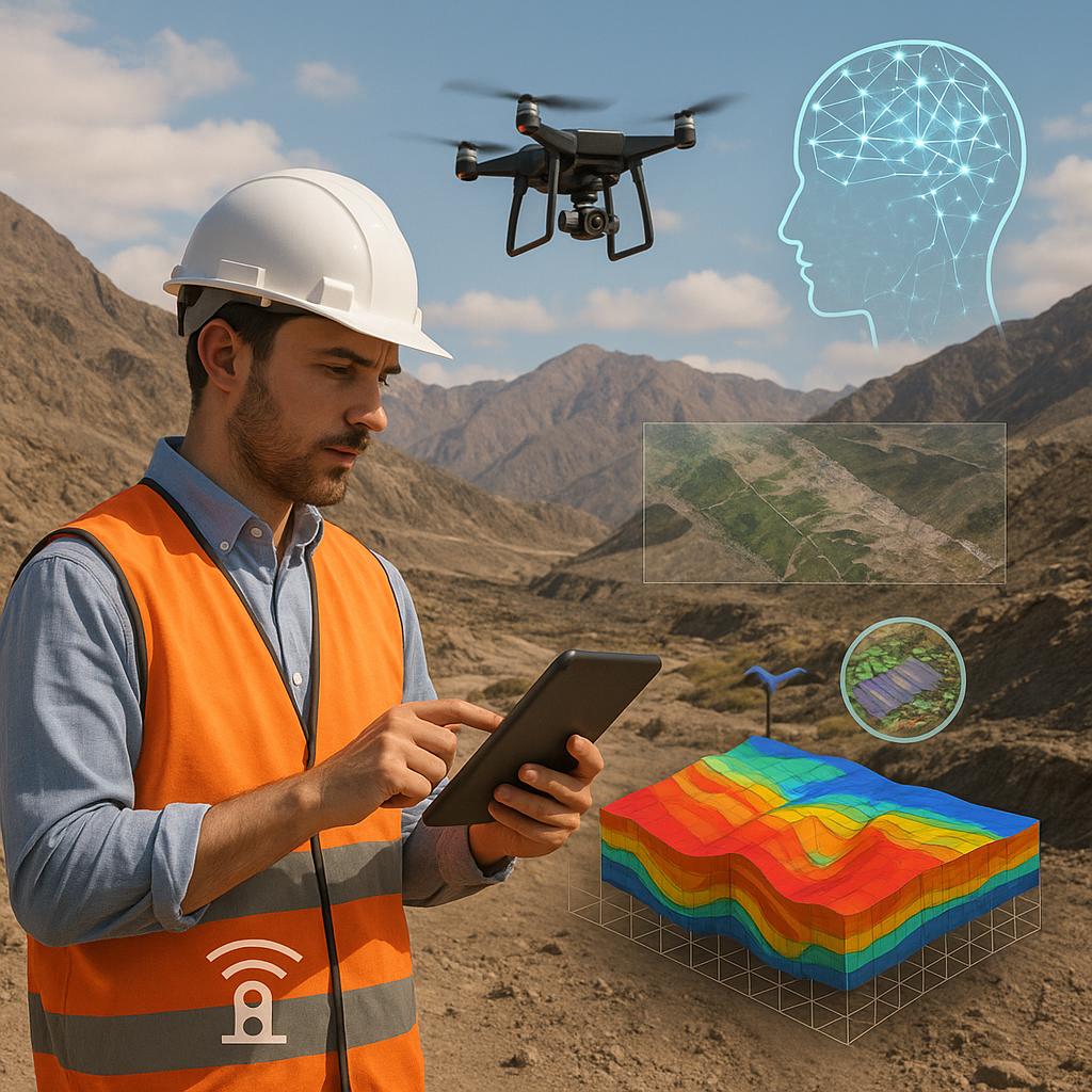 Acero y Roca | Magazine Minero - Geología 5.0: cómo la tecnología está revolucionando la exploración minera en San Juan