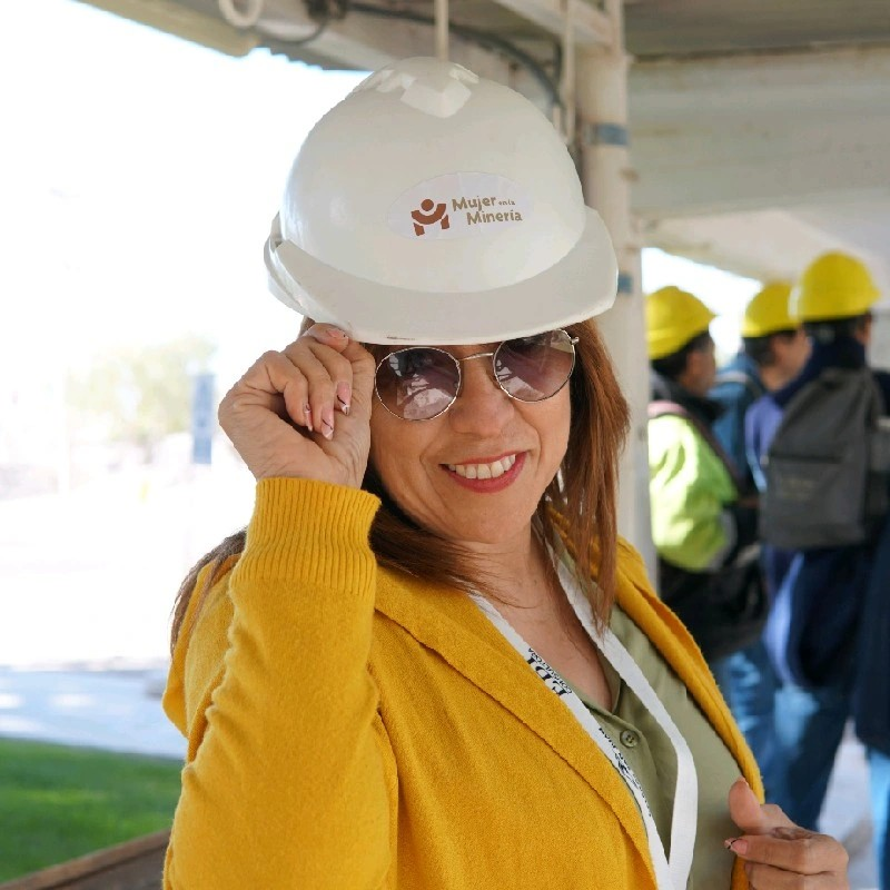 Edith Flores, presidenta Fundación en La Minería