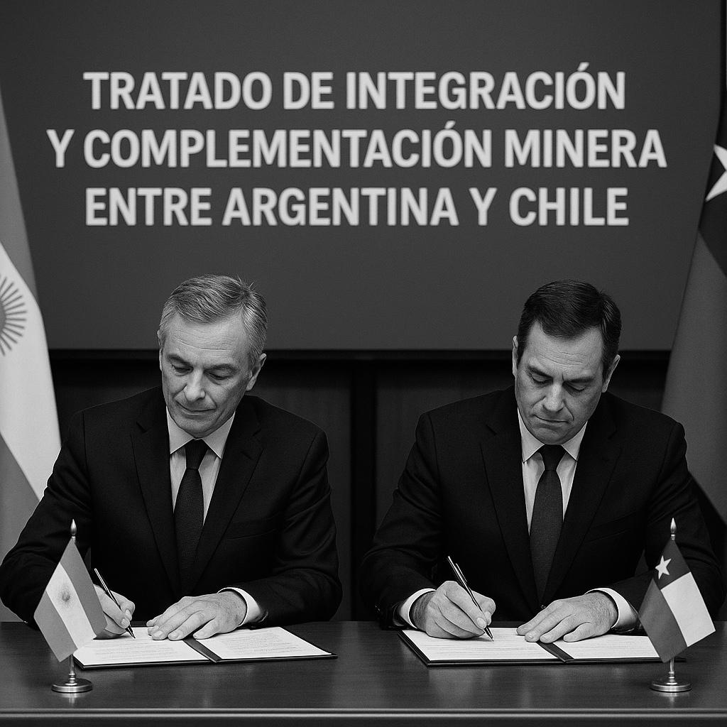 En 1997 se firmó el Tratado de Integración y Complementación Minera entre Argentina y Chile