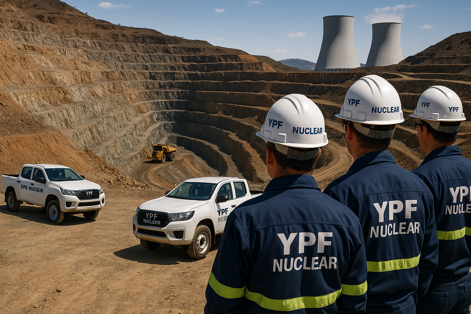 El Proyecto YPF Nuclear es una iniciativa de YPF para diversificar su matriz energética y expandir sus operaciones más allá de los hidrocarburos, especialmente de cara al año 2030