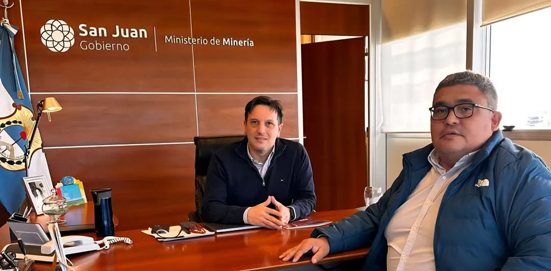 El secretario de ASEJEMIN, Marcelo Mena, fue claro en la reunion con el ministro de Minería Perea: primero San Juan, no descartando, movilizaciones si no se cumple el 80% de contrataciones locales por parte de las operadoras 