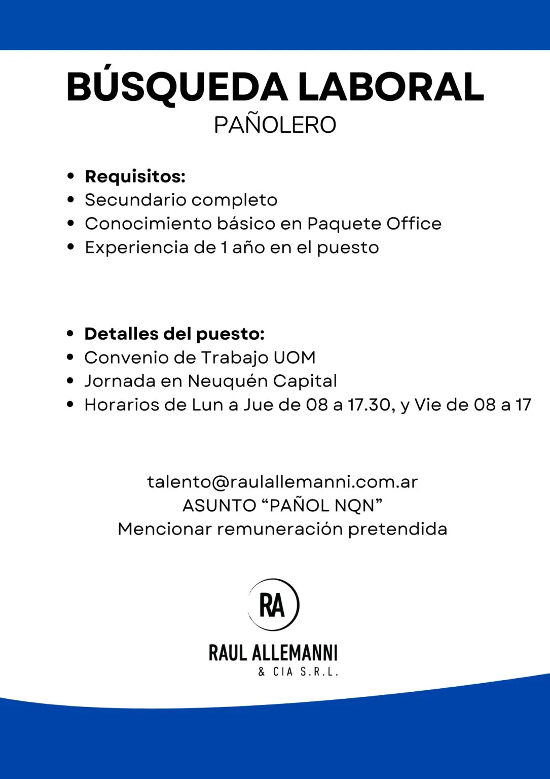 Acero y Roca | Magazine Minero - Ofertas laborales tercera semana de agosto