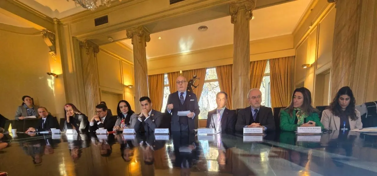 Representantes de APRIMIN durante la misión comercial minera entre Argentina y Chile