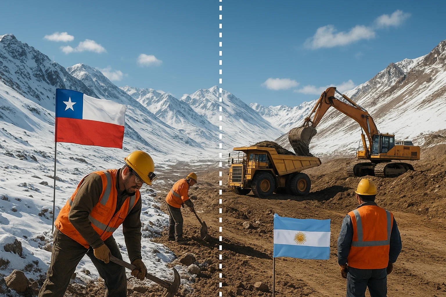 Proyectos mineros binacionales entre Chile y Argentina