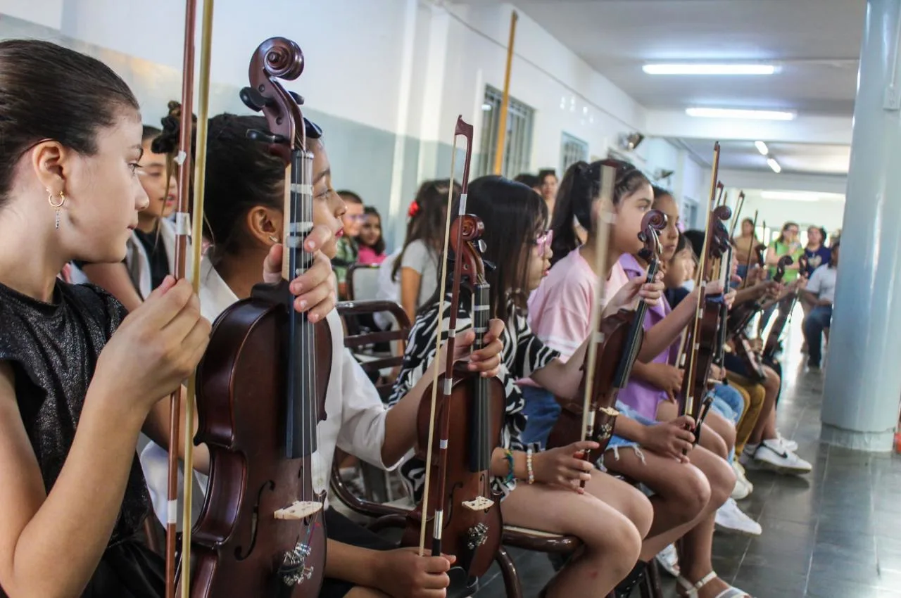 En el municipio de Ullum en San juan muchos sueños se están haciendo realidad a través de la música y la mineria