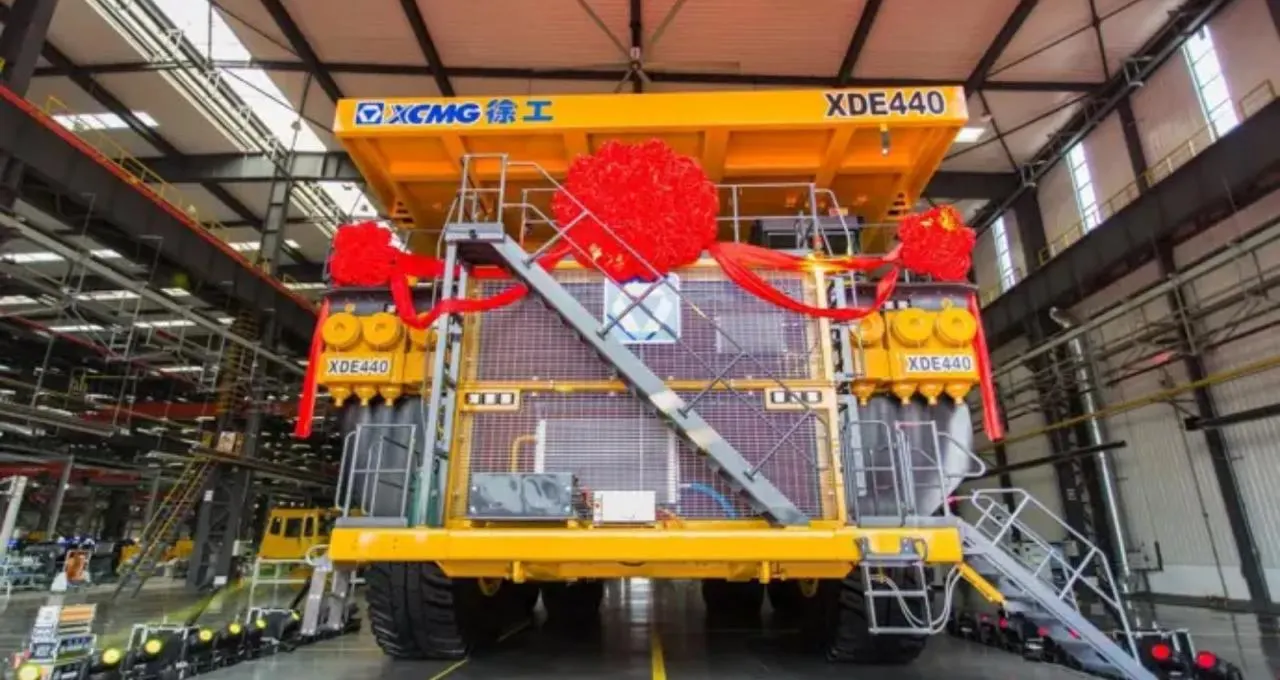 Camión rígido de minería XDE440 de la empresa XCMG
