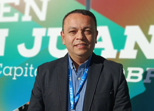 Juan Bustamante, gerente regional de Tega Industries