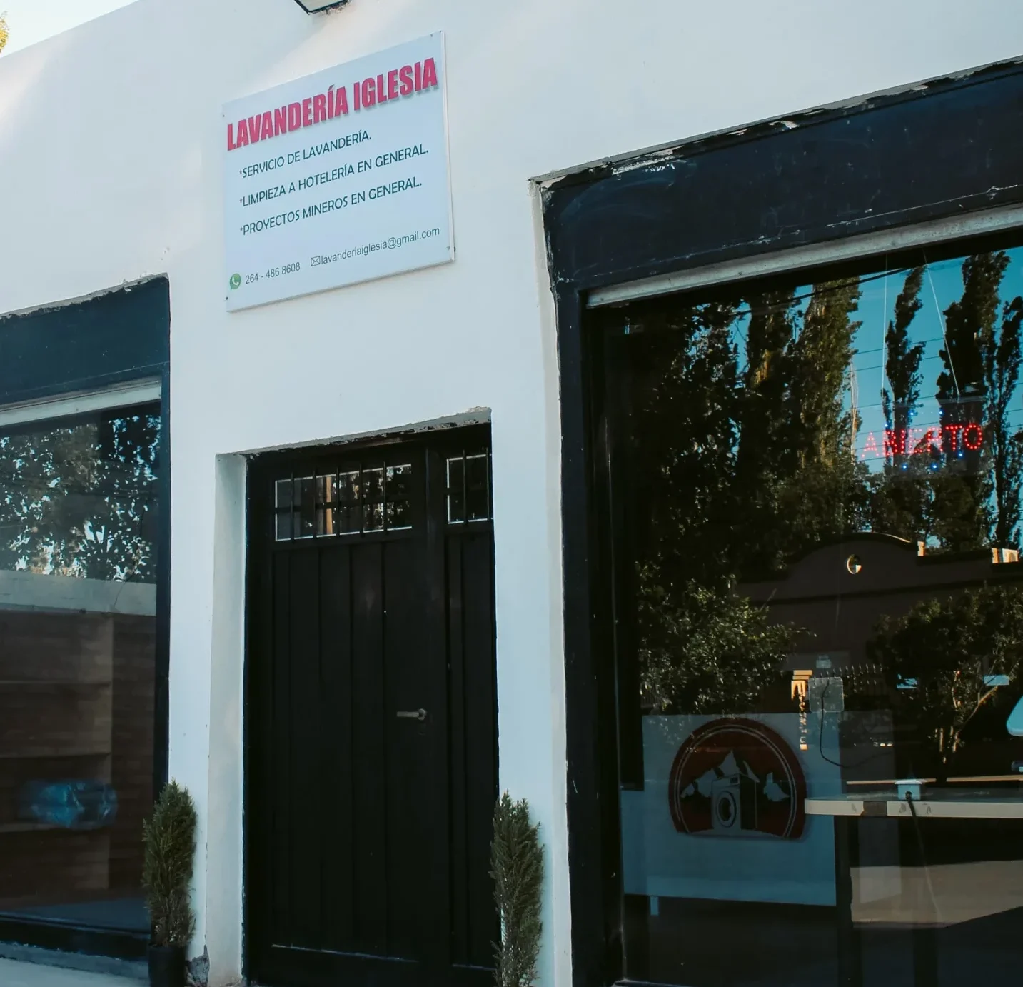 Lavandería Iglesia es un proveedor local que espera su oportunidad para demostrar su potencial