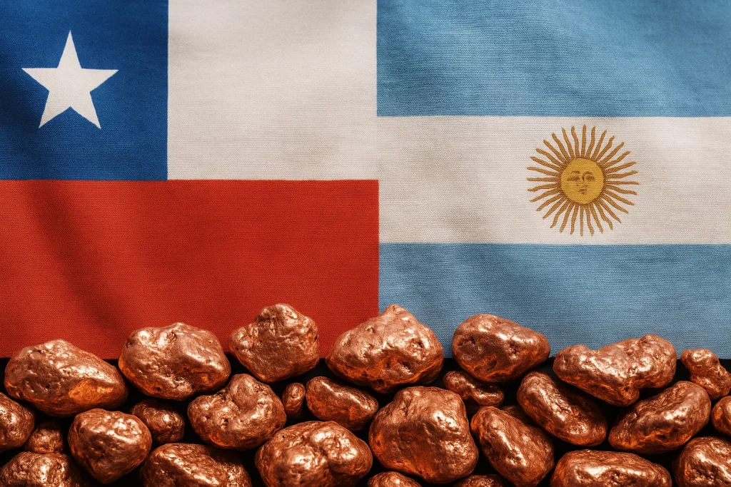 El precio del cobre alcanzando máximos históricos en Londres en 2026.