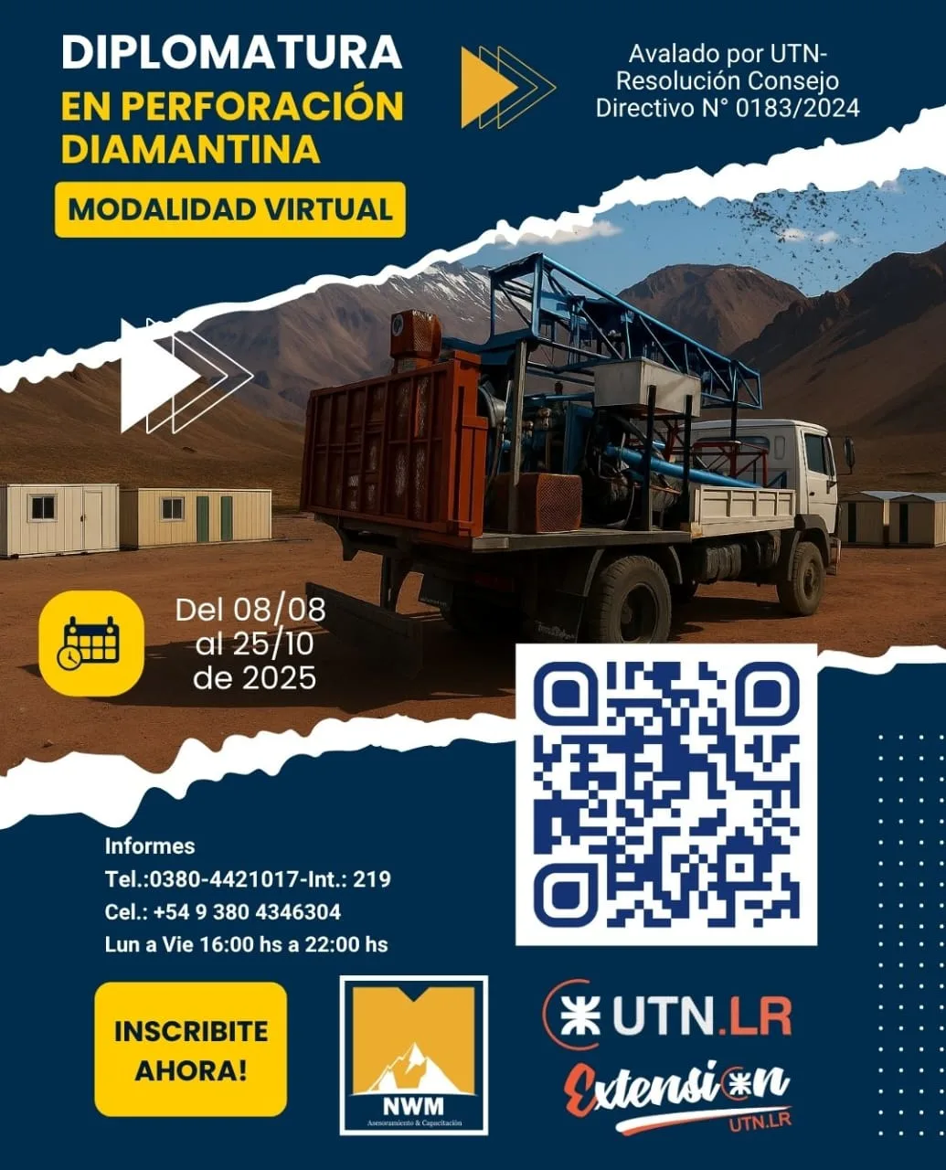 Acero y Roca | Magazine Minero - ¡Formación minera en San Juan! Lanzamiento diplomatura en perforación diamantina. Empieza mañana