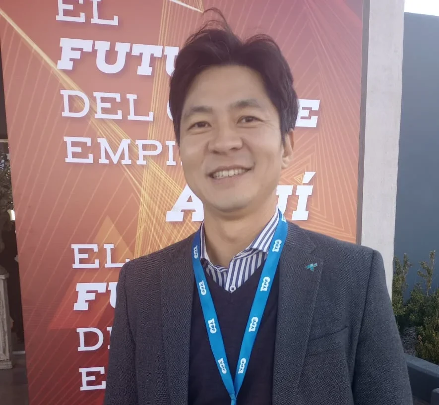 Won Seok Choi, director de la Agencia en Chile de Korea Mine Rehabilitation and Mineral Resources Corp. (KOMIR)