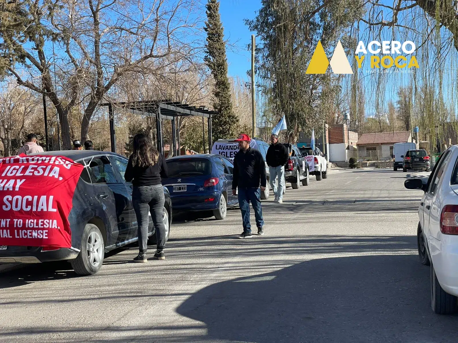 Oficinas del proyecto minero Vicuña en Iglesia