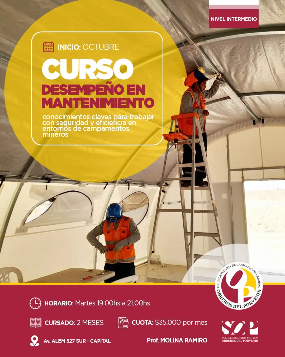 Acero y Roca | Magazine Minero - ¡Puesto clave en minería! Lanzan curso para Supervisor de Campamento Minero en San Juan