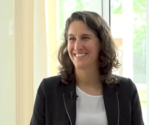 Lucila Lasry de la empresa de litio EXAR, una expositora en el China Day.