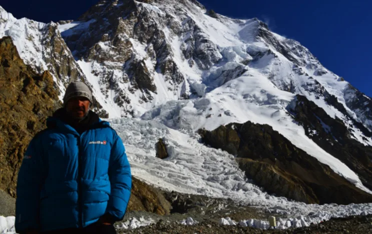 El glaciólogo Juan Pablo Milana, investigador del CONICET en San Juan.