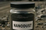 Una muestra del producto NanoDust, la solución para el polvo en minería.