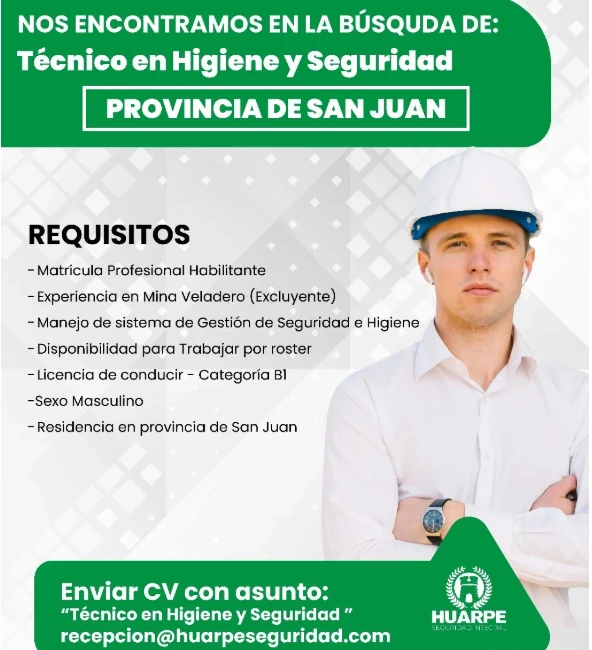 Acero y Roca | Magazine Minero - Ofertas laborales: Primera semana de octubre