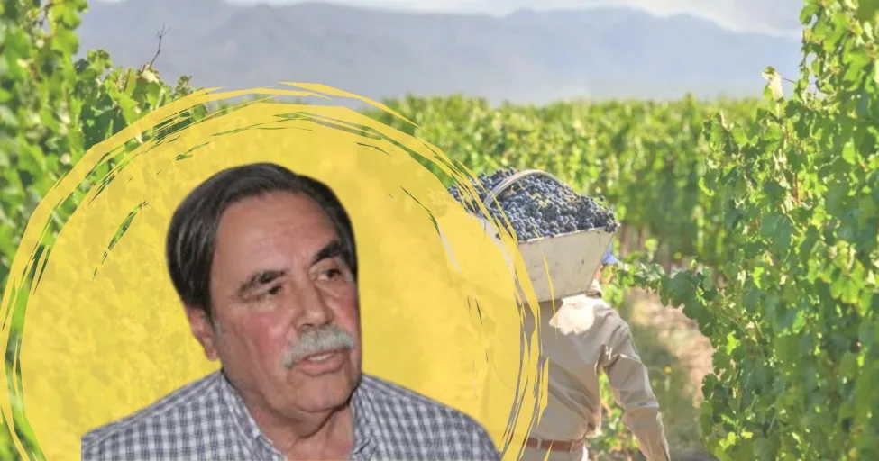 El productor Juan José Ramos, preocupado por la crisis hídrica y la minería.