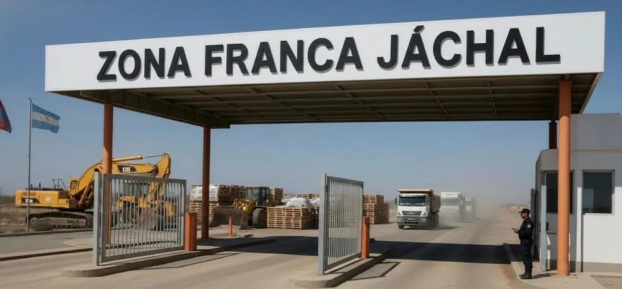 Zona Franca de Jáchal, San Juan, impulsando la minería y el desarrollo industrial.