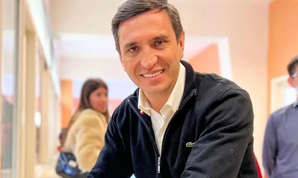 Retrato de Cristian Andino, candidato a diputado nacional por San Juan.