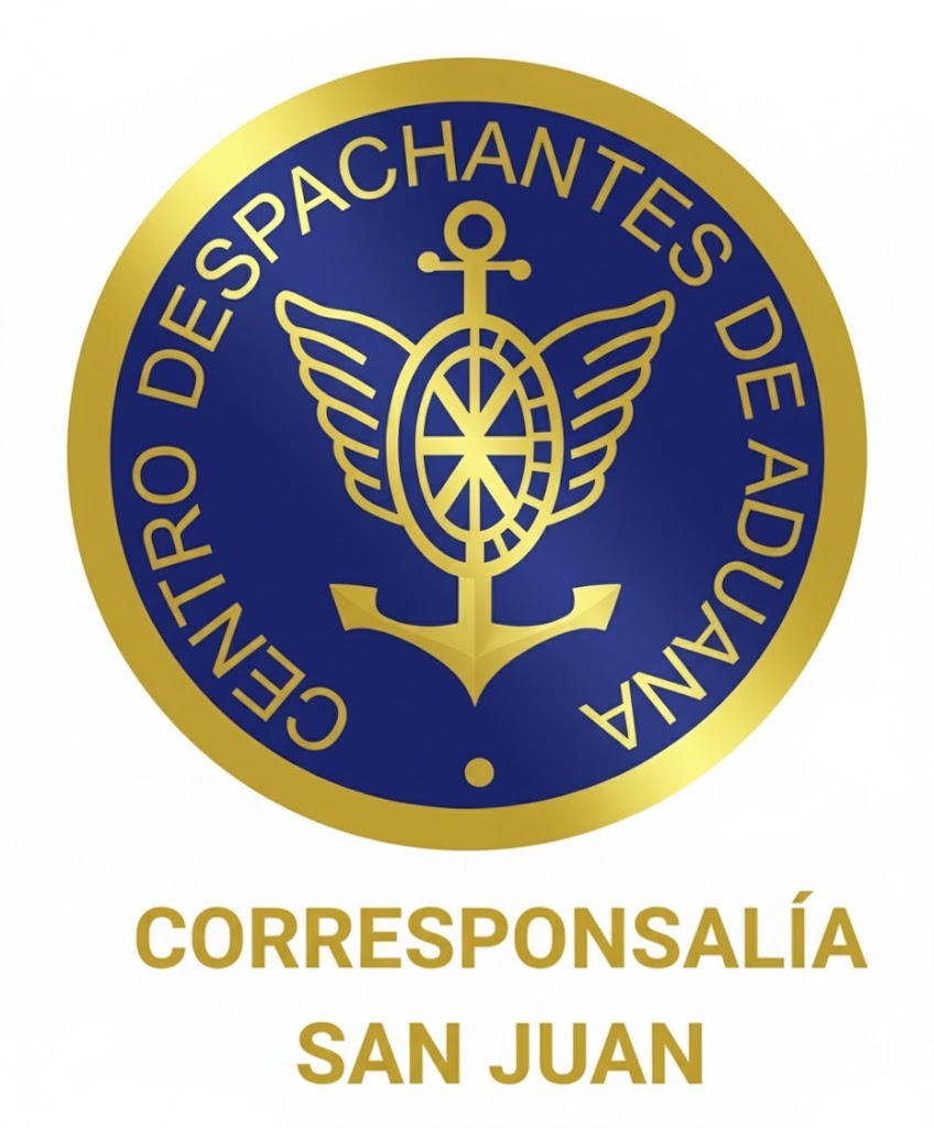 Logotipo de la Corresponsalía San Juan del Centro Despachantes de Aduana de la República Argentina.