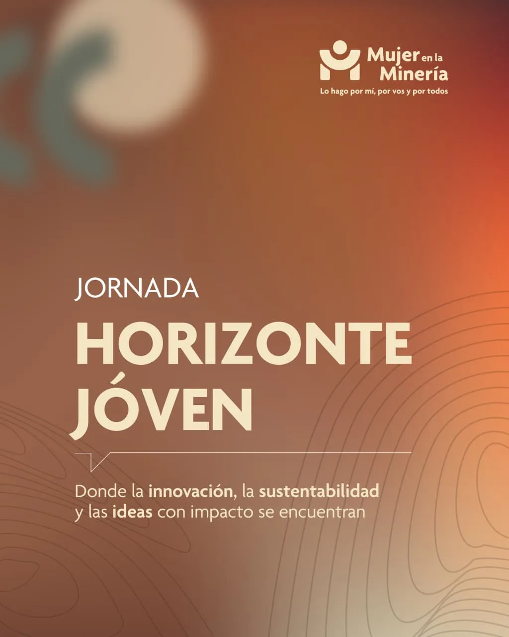 Flyer de la jornada Horizonte Joven