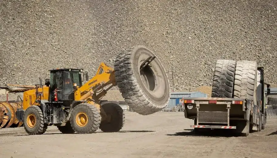 Newco dedicada al reciclado de NFU mineros de Minera Alumbrera en Belén, Catamarca.