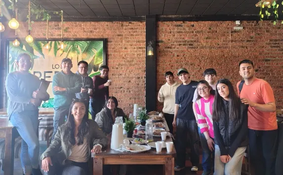 Vicuña becas IT Jáchal Iglesia: Jóvenes de Jáchal e Iglesia en una de las sesiones de capacitación en Soporte IT y Base de Datos.