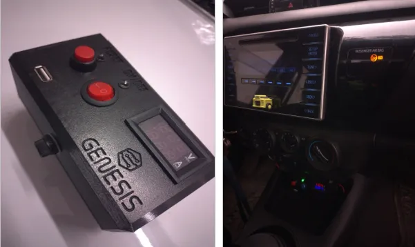 Componentes electrónicos representando la colaboración con proveedores locales.