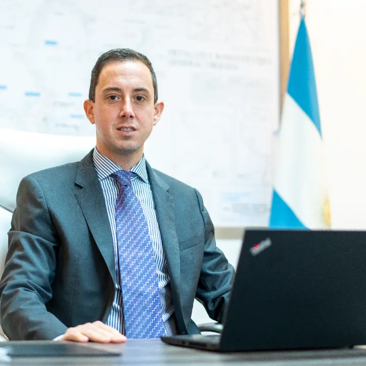 Alejandro Núñez, presidente de Trenes Argentinos Cargas y Logística S.A.,